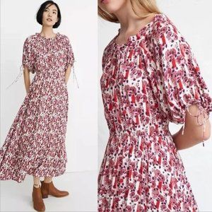 Warm NY Peasant Dress